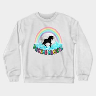 Unicorn Vibes. Feeling Magical Crewneck Sweatshirt